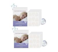 Patch di serraggio facciale, Patch di linee accigliate, Nastro di sollevamento del viso invisibile, adesivo naturale e adatto alla pelle, liscia le linee accigliate delicatamente, tenuta (2box)