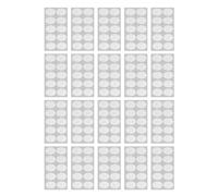 Patch di supporto per orecchini impedisce lo stretching di stabilizzatori invisibili trasparenti per le ragazze