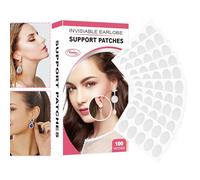 Patch di supporto per orecchini trasparenti - Patch di supporto per lobi 'orecchio | 100 pezzi/200 pezzi di protezioni invisibili impermeabili per lobi delle orecchie, comode, 200pcs, Vedere la