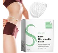 Patch di trattamento rassodante per il corpo, patch nano-microneedle che leviga la pelle, si adatta perfettamente, patch cutanea idratante non invasiva per donne, adolescenti e adulti