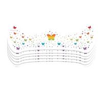 Patch Di Trucco Viso Adesivo Cosmetico Per Donne 6 Decalcomanie Impermeabili Per Artisti Adesivo Cosmetico Per Donne Costumi Di Trucco Scuola Teatro Cinema