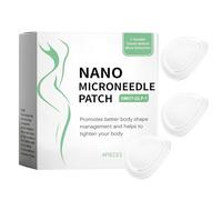 Patch dimagrante - 4 pezzi Nano Microneedle adesivo per la perdita di peso | Adesivo naturale per bruciare il fato | peeling modellante per tonificare pancia vita addome Dettox e supporto metabolico