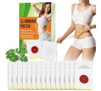 Patch Dimagranti, 30 Pezzi Slim Patch, Bruciagrassi Naturale per Addome e Vita, Riduzione Del Grasso Addominale, Anti-Cellulite, traspirante e confortevole, supporta una silhouette curata