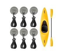 Patch e corda appendiabiti | 6 toppe multifunzionali a fissaggio rapido stabile - Forniture per sartiame barca, fibbia per corda per canoa, raft, kayak