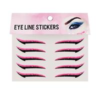 Patch Eyeliner Riutilizzabili - Decalcomanie Ombretto Donna | Strisce Adesive Eyeliner Lunga Durata 10 Unità Per Incontri Vacanze Viaggi Mamme Eventi