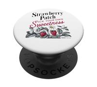 Patch Fragola Scegli la Tua Dolcezza PopSockets PopGrip Adesivo