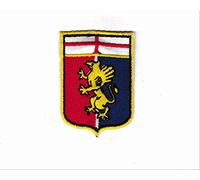 Patch GENOA scudetto stemma calcio cm 5 x 7 toppa ricamata ricamo REPLICA -742