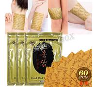 Patch ginseng rosso oro coreano Powerstrip Energy Pain Relief Hot Pack Pad Pa...