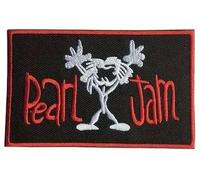 patch groupe grunge rock pearl jam 9.5x6cm ecusson thermocollant