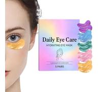 Patch Idratanti Per Gli Occhi, Cuscinetti In Gel Sotto 5 Paia Di Prodotti Nutrienti Con Effetto Schiarente, Maschera Soluzione Idrogel Rinfrescante, Lisci Anti-fatica, Cura Della Pelle L'uso Mattutino