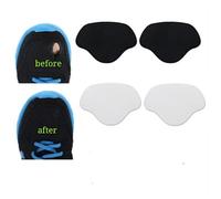 Patch/inserto per la prevenzione di dita/talloni delle scarpe da ginnastica, autoadesivo, per la riparazione di buchi nella punta/tallone, 1 paio