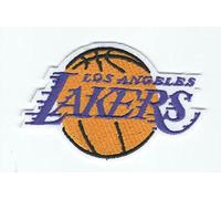 Patch Lakers Los Angeles Toppa termoadesiva Ricamo cm 10 x 6,5 Replica - 1371