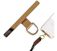 Patch Lanyard Tether - Supporto per cinturino per smartphone, scheda per cinghia per cellulare, cuscinetto in metallo resistente per sicurezza telefonica, accessorio per supporto per il trasporto