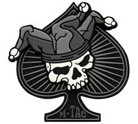 Patch M-Tac Ace Of Spades 3D PVC - Black/White