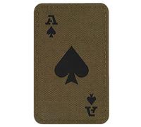 Patch M-Tac Ace Of Spades Laser Cut - Ranger Green/Black