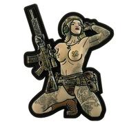 Patch M-Tac Tactical Girl No.1 Skandinavik with Mjolnir PVC - MultiCam