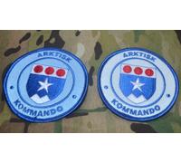 Patch Militare ARCTIC COMMAND Joint Ensure GreenLand Sovranità vêlkrö 2-Pc