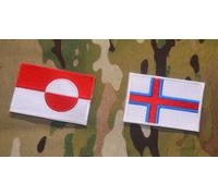 Patch Militare ARCTIC COMMAND Joint Ensure GreenLand Sovranità vêlkrö 2-Pc