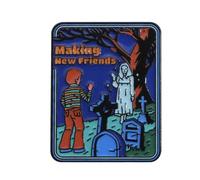 Patch Nation Making New Friends Ghost Graveyard Horror spilla in metallo spilla Cosplay distintivo