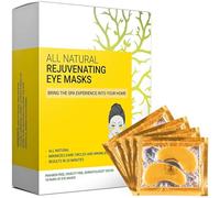 Patch Occhi (18 Paia) - Maschera Occhi Anti Età - Trattamento Occhiaie, Borse, Rughe, Gonfiore - Oro 24K, Collagene, Acido Ialuronico, Idrogel - Patch Occhi Occhiaie e Borse Formulati a San Francisco