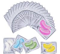 Patch Occhi, 30 Paia Patchs Contorno Occhis, Maschera Contornos Occhie | Cerotti al collagene per occhi,riducono occhiaie, borse e gonfiori,Azione antietà e idrata, pelle tonica,Facili da usare