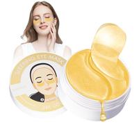Patch Occhi, 60 Pcs 24K Oro Maschera Occhi, Patch Occhiaie e Borse, Patch Contorno Occhi, Rimuovi Borse e Puffiness, Idrogel Maschera Occhi, Idratante, Eye Patch Anti-ughe