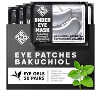 Patch Occhi al Bakuchiol (20 paia), Maschera Occhi con Caffeina, Niacinamide e Acido Ialuronico, Patch Occhiaie e Borse, Maschera Occhiaie, Eye Mask per Schiarente e l'idratazione
