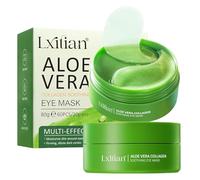 Patch Occhi Antirughe, Maschera Occhi di Aloe Vera,Collagene Patch Occhiaie e Borse,Borse Occhi Sgonfia,Eye Patches All'Acido Ialuronico per Riduce le Linee Sottili e le Rughe,Ldrata il Contorno Occhi