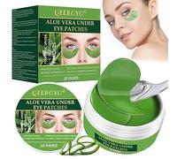 Patch Occhi Antirughe, Patch Occhiaie, Patch Contorno Occhi, aloe e acido ialuronico, cuscinetti antietà per cuscinetti in gel occhi idratanti e rinfrescanti con sollevamento immediato, 30 paia