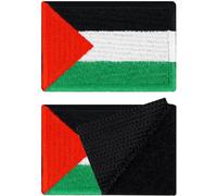 Patch Palestina, set da 2 | Klett Patch Palestine, Patch militari con chiusura a strappo, Patch tattici di morale con chiusura a strappo | 40x60mm