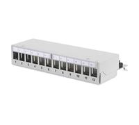 Patch Panel 12 Porte Da Tavolo Schermato Digitus