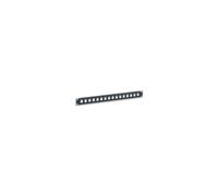 Patch panel 16 porte Keystone 1U I-KS PP-16-BK