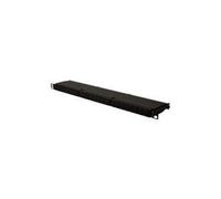 DIGI 91624SSLEA - Pannello patch, Cat. 6a, 0,5 U, 24 porte, schermato, nero
