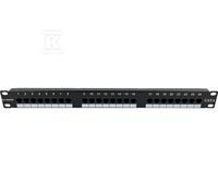 Patch panel 1U/19" UTP 24 porte Cat.6 LSA PK-U6-1