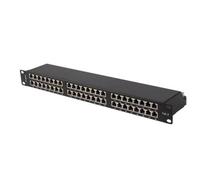 PATCH PANEL 48 PORTE 1U 19 KAT.5E FTP SCHERMATO PPS5-1048-B