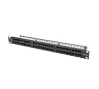 Patch Panel 48 PORTE 1U Cat.5e Nero PPU5-1048-B