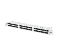 Patch panel 48 PORTE 1U cat.6 grigio PPU6-1048-S