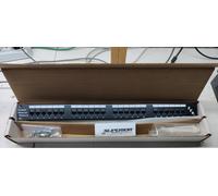 Patch panel cat5e / 6 Patchpanel 24 Porte RJ-45 rete per ARMADIO 19"