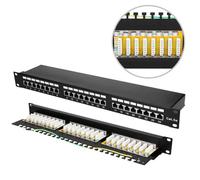 Patch Panel Extralink CAT5E STP V2, 24 porte
