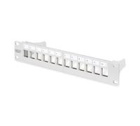 Patch panel modulare 10 12x Keystone, schermato DN-91419