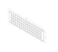 Patch Panel RACK 19" Standard 1U 2U 3U 12-72 Posti Keystone Nero Grigio