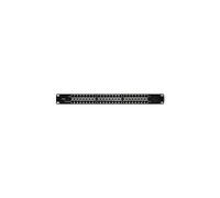 Patch Panel RACK 48V 24 Porte Iniettore Passivo PoE Nero 54477