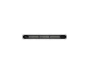 Patch Panel RACK 48V 24 Porte Iniettore Passivo PoE Nero 54477