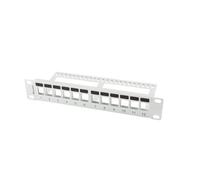 PATCH PANEL VUOTO 12 PORTE 1U 10 CON ORGANIZER PER PPKS-9112-S