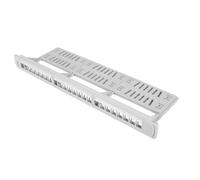 Patch panel vuoto 24 porte 1U 19 con organizer PPKS-1124-S