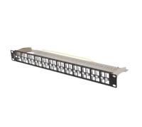 PATCH PANEL VUOTO 48 PORTE 1U 19 FTP PER MODULO PPKS-1248-B