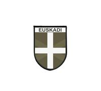 Patch Patch Bandiera Camo EUSKADI Paese Basco Tattico Stampa Brode Auto-Agrippante