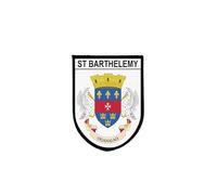 Patch Patch Bandiera Santo Barthelemy st Tattica Stampa Brode Auto-Agrippant