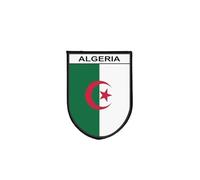Patch Patch Patch Bandiera Algeria Tattica Stampa Bordo Brode Auto-Agrippante