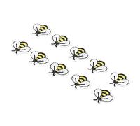 Patch per Api Toppe per Cucire in Cotone 10 Pezzi Piccola Toppa per Ape per Modellare le Api Simpatiche Toppe per Cucire Fai da Te Toppa Ricamata per Cucire Toppe per Scarpe da